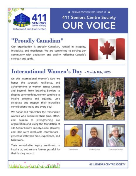 Newsletter Spring 2025